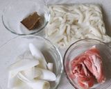 市販のルーで★時短・簡単カレーうどん作り方1写真