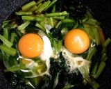 青菜(小松菜、ほうれん草)の巣ごもり作り方3写真