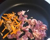 短い麺の炒め物作り方4写真