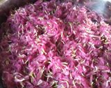 ピンクの菊「もってのほか」茹で方作り方3写真