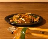 短い麺の炒め物作り方7写真