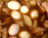 大根と鶏手羽元とゆで卵のこっくり煮♪作り方5写真