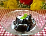 珈琲ゼリーにちょこっとチョコがけ♡作り方3写真