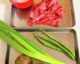 里芋と牛肉の煮込み作り方1写真