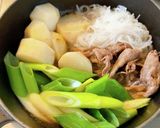 里芋と牛肉の煮込み作り方9写真