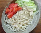 ごまみそずぃっと冷しうどん作り方4写真
