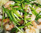 美味しい☆バジル風味の海老パスタ♪作り方4写真