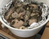 牡蠣の山椒の実蒸し作り方2写真