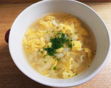 超簡単！玉ねぎと卵の食べるスープ♪作り方5写真
