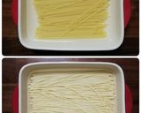スパゲッティーで作るラザニアシート代用品作り方1写真