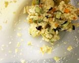 全てレンジ豆腐ハンバーグ根菜梅甘酢あん煮作り方14写真