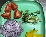 9種の野菜と卵とツナコーンのサラダ作り方3写真