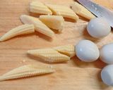 冷凍シーフードで♪オイスターソース炒め作り方1写真