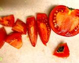 簡単ψキムとま和え作り方1写真