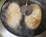 混ぜて焼くだけ!100%ポークハンバーグ作り方4写真