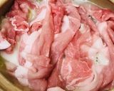 鍋の素活用●白菜＆豚肉の白湯ラーメン鍋作り方2写真