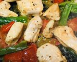 鶏むね肉のプチトマト＆マスカルポーネ炒め作り方3写真