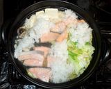 鮭のみぞれ鍋♪簡単白菜鍋つゆスープ作り方17写真