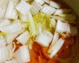 野菜たっぷりごま味噌豆乳鍋作り方3写真