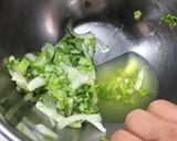 白菜とサーモンのサラダ作り方4写真