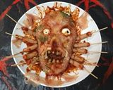 ハロウィンに♪冒涜ポテトと生ハム作り方23写真