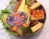 鶏天に抹茶塩 ハロウィン弁当 1030作り方9写真