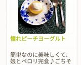 憧れピーチヨーグルト作り方17写真