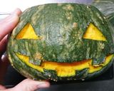 ハロウィン☆ジャックオランタンの掘り方作り方3写真