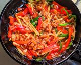 彩り豊かな青椒肉絲作り方9写真