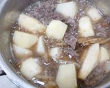 牛肉と里芋の炊き合わせ作り方5写真