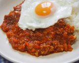 瞬時に！ミートソースからカレー風に！作り方3写真