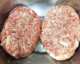 ☆ご飯とみそ汁の時の簡単ハンバーグ♪作り方3写真