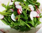 プチトマトと間引き菜の胡麻和え♪作り方3写真
