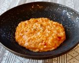 カフェ風チーズリゾット♪ミートソースで！作り方5写真