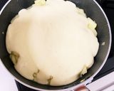リンゴ2個♪フライパンでHM蒸しケーキ作り方4写真
