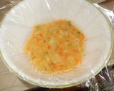 簡単朝ごはん！野菜入り卵焼き作り方3写真