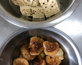 コク旨◆鶏モモ肉と焼き豆腐・椎茸の煮物作り方1写真