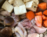 コク旨◆鶏モモ肉と焼き豆腐・椎茸の煮物作り方3写真