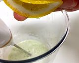 抹茶レモンラッシー作り方4写真