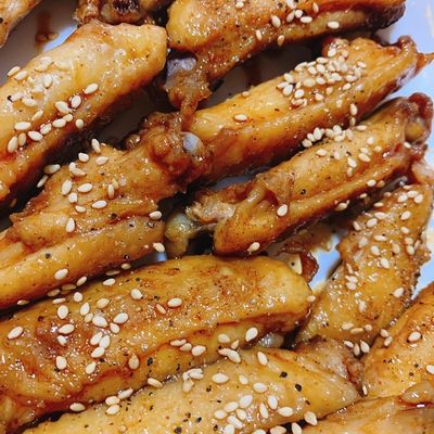 簡単☆手羽中の甘辛煮☆ by あんぱんまん8 【クックパッド】 簡単
