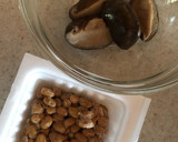 納豆と椎茸の混ぜご飯作り方1写真