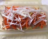 パンガシウスと香味野菜のレンジ蒸し作り方6写真