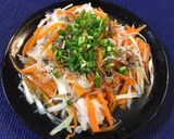 パンガシウスと香味野菜のレンジ蒸し作り方7写真