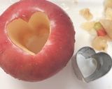 まるごと焼きリンゴ~バニラアイス添え~作り方2写真