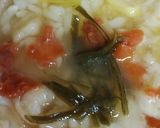 リカちゃん♡鍋の〆に梅こんぶ卵おじや*.作り方8写真