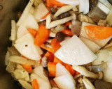 麺つゆで野菜たっぷりけんちん汁.:*♡ 作り方10写真