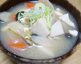 麺つゆで野菜たっぷりけんちん汁.:*♡ 作り方16写真