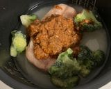 炊飯器で担々麺の素と飯作り方2写真