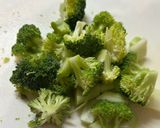 ブロッコリーのニンニク風味炒め作り方1写真