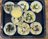 餃子の皮で簡単！キッシュ作り方6写真